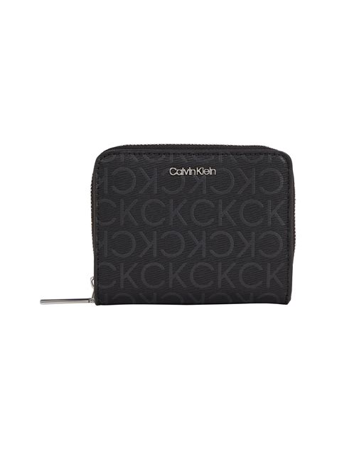 calvin klein geldbeutel damen schwarz